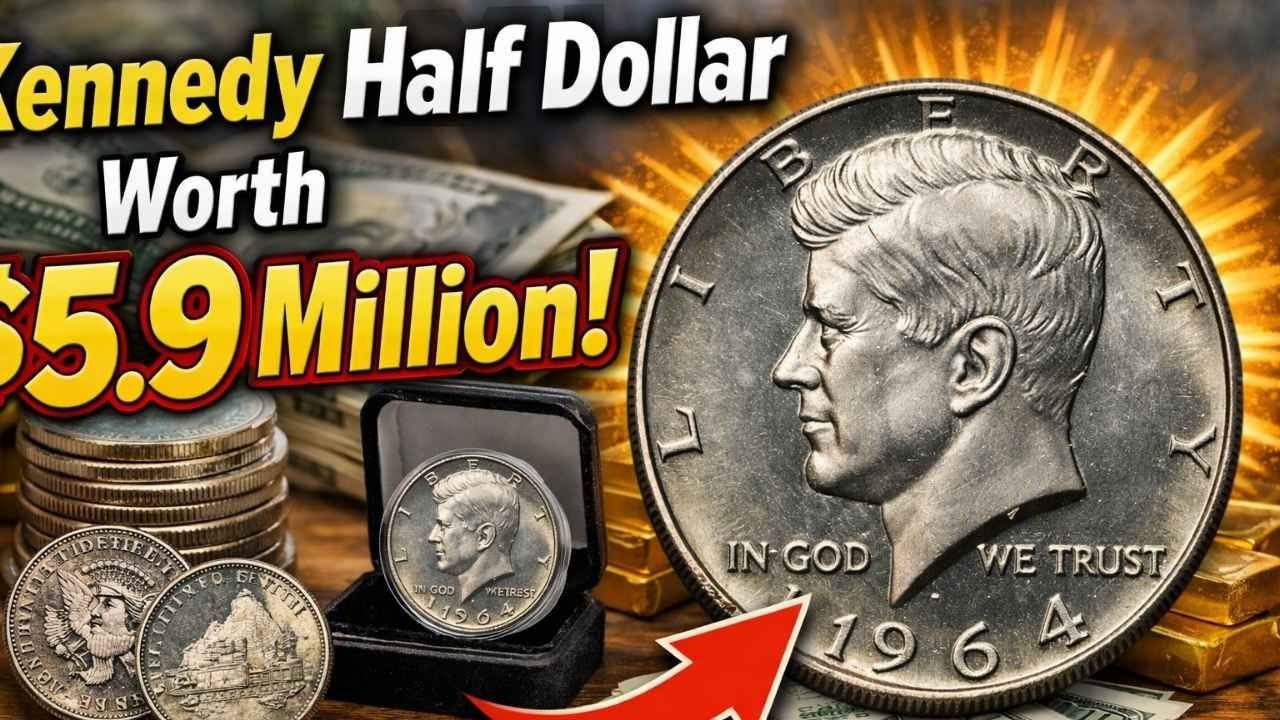 Kennedy Half Dollar Valued at $5.9 Million: A Numismatic Masterpiece