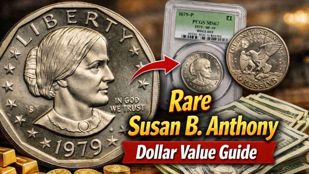 Rare Susan B. Anthony Dollar Value Guide: Key Dates, Errors & Coins Worth Over $10,000